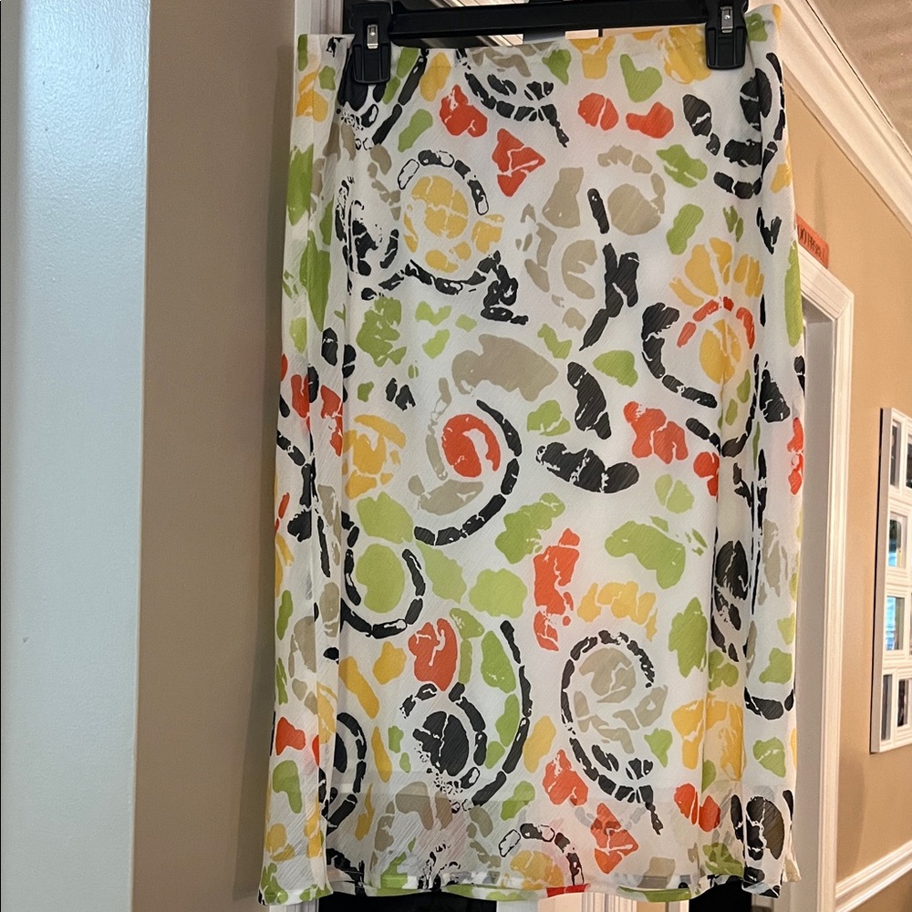 Cato Multicolor A-Line Skirt